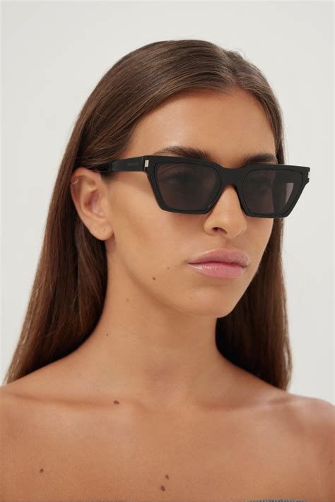 ysl calista sunglasses|Saint Laurent Calista Acetate Cat.